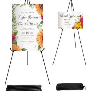 Sign Set with Easels